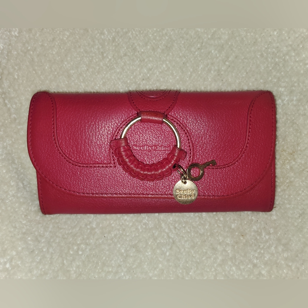 See By Chloe Wallet AUTHENTIC Red